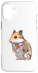 iPhone 16 Plus X-ray Hamster Body Anatomy Radiography Skeleton Case