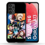 Cokitec Samsung Galaxy A13 / A04S Case Manga My Hero Academia Black Multicoloured