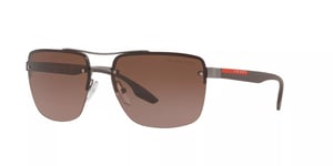 Prada Linea Rossa PS 60US Men's Polarised Square Sunglasses