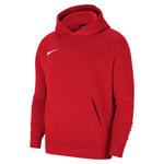 Nike Garçon Y Nk Flc Park20 Po Hoodie, University Red/White, XS EU