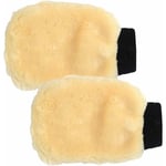 1 Paires Gants de Lavage Microfibre pour Voiture Extérieur, Gants de Nettoyage Auto Séchage Rapide sans Rayures de Voiture