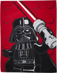 Lego Star Wars Fleece Blanket - Darth Vader Villain Panel Throw