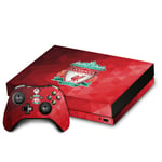 OFFICIAL LIVERPOOL FOOTBALL CLUB ART VINYL SKIN DECAL FOR XBOX ONE X BUNDLE