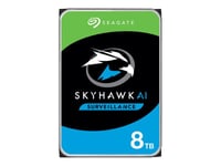 Seagate Surveillance HDD SkyHawk AI 3.5" 8000 GB Serial ATA III