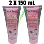 bubble boba body lotion strawberry milk with shea butter&Hyaluronic Acid,2x150mL