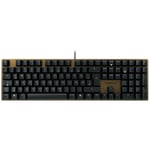 CHERRY KC 200 MX filaire Clavier allemand, QWERTZ, Windows noir, bronze