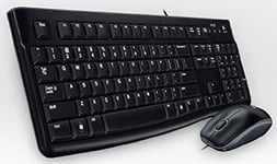 Logitech Desktop MK120, HU Clavier USB QWERTZ Hongrois Noir