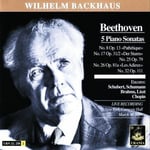 Wilhelm Backhaus  5 Piano Sonatas  CD