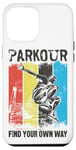 iPhone 12 Pro Max Parkour Free Running Traceur Vintage Retro Parkour Find Your Case