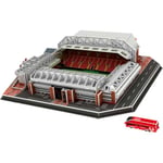 1 st 3D-pussel, DIY Byggmodell, Ny Liverpool Anfield Stadium Modell 3D-pussel, Tredimensionellt Pusselmontering Fotbollsplan DIY Modeller