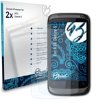 Bruni 2x Protective Film for HTC Desire S Screen Protector Screen Protection