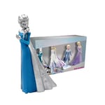 Bullyland Bullyland Bullyworld- Bullyland 13415-Set de Figurines 100 Disney avec la Princesse Elsa en 4 Variantes, comme Petit Cadeau pour Les Enfants à partir de 3 Ans, 13415, Multicolore