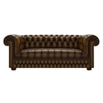 The English Chesterfield Co. CROMWELL CHESTERFIELD 3-SITS ANTIQUE GOLD