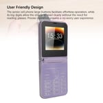 Big Button Flip Cell Phone Music Player 2.6inch Senior Flip Phone One