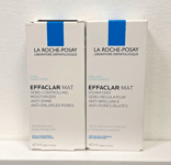 2 X La Roche-Posay | Effaclar Mat | Moisturiser | Oily Acne-Prone Skin | 40ml