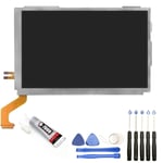 VITRE + ECRAN LCD POUR Nintendo 3DS XL NOIR + OUTILS + COLLE