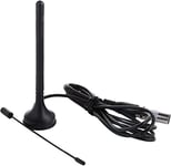 Antenne TV, antenne TV intérieure, DVB-T DTA-180, antenne TV portable intérieure et extérieure, prise en charge 1080p pour signaux TV VHF/UHF