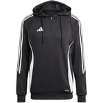 4067887994606 adidas Tiro 24 Training Hooded Men's Sweatshirt black IJ9957