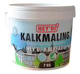 Hey'di kalkmaling hvit 7 kg