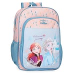 Disney Joumma Bags, La Reine des Neiges Believe in the journey, sac à dos pour enfant, sac à dos d'école, fabriqué en polyester, bretelles larges et réglables, plusieurs poches et compartiments.,