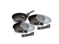 Berlinger Haus Frying pan SET OF 3 GRANITE PANS BERLINGERHAUS BH-7055