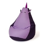 Pouf GO GIFT Violet Pourpre Oxford 140 x 100 cm