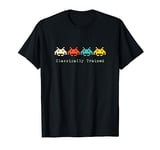 Classically Trained - 80s Retro Alien Invaders Space Gamer T-Shirt