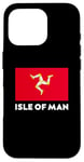 Coque pour iPhone 16 Pro Isle Of Man Flag