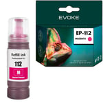 Epson 112 XL tulostin värikasetti magenta , 70 ml , 6000 sivua , C13T06C34A , yhteensopiva L15150 L15160 L6570 M15140 L6460 L15180 kanssa.