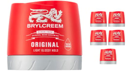 Brylcreem  Men's Hair Dressing Cream Original Protein Enriched 150m x 6