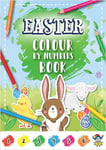 10x Mini Easter Colour By Numbers Kids A6 Activity Book Easter Egg Spring Colour