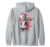 Suicide Squad Harley Quinn Bat Aim Zip Hoodie