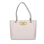 GUESS Women Fleet Noel Tote Bag, stone, One Size, Tote Bags