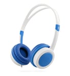 T'nB Tnb - Casque Filaire Jack 3.5mm Collection Enfant - Blanc/Bleu 1,2m