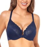 DotVol Femme Soutien-Gorge Grande Taille avec Armature Soutien Complet Plusieurs Façons à Porter 105E Bleu