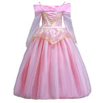 ELSA & ANNA Robe Princesse pour Filles - Déguisement Reine des Neiges pour Filles - Robe Princesse Filles pour Fêtes, Anniversaires, Déguisements & Halloween - Deguisement Robe de Princesse - 7-8 ans