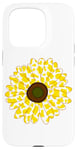 iPhone 15 Pro yellow cow print pattern - flower yellow Cow Pattern women Case