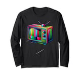 Vintage Television TV Retro 70s 80s Long Sleeve T-Shirt