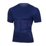 Herr Shaper Kylande T-shirt med kortärmad skjorta Topp Body Shaper Net Nylon