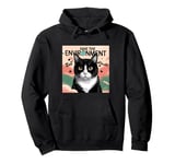 Help Save the Environment: Eat Plastic – A Cute Cat Meme Pullover Hoodie