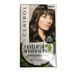 CLAIROL NATURAL INSTINCTS HAIR DYE 6A LIGHT COOL BROWN