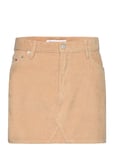 Tommy Jeans Tjw Cord Mini Skirt Beige