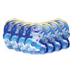 Bloo Brilliant Gel All in 1 Toilet Rim Block Cleaner, Arctic Ocean Fresh Scent, for All-Around Cleanliness, Long Lasting Freshness and Brilliant Shine - Pack of 7