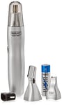 Wahl 3-in-1 Personal Trimmer, Trimmers for Men and Women, Nose Ear and Eyebrow Trimmer, Washable Heads, Trim Sideburns and Facial Hair, Peach Fuzz Trimming, Cordless