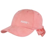 Puma Plain Bow Womens Pink Cap - One Size