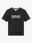 BOSS Kids' Embossed Logo Short Sleeve T-Shirt