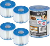 4 Cartouches de Filtration Intex pour filtre Spa - Intex TYPE S1