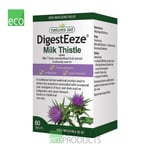 Natures Aid DigestEeze 150mg Milk Thistle 60 Tablets