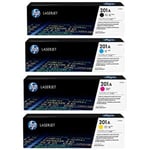 Original HP 201A Toner Value Pack B/C/M /Y