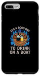Coque pour iPhone 7 Plus/8 Plus drôle alcool humour pirate marins promenades bateau marin marin
